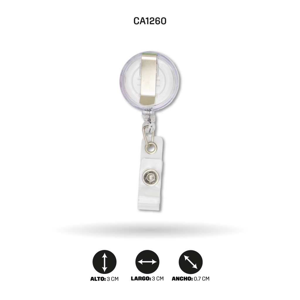 YOYO PARA ESCARAPELA TRANSPARENTE [PAC5486]