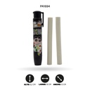 BORRADOR RETRACTIL 5 MOTIVOS ESTAMPADO  [PAC4810]