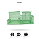 CANASTILLAS OFICINA ZJL-0032 4 COLORES PASTEL DISPL X 4[PAC4605]