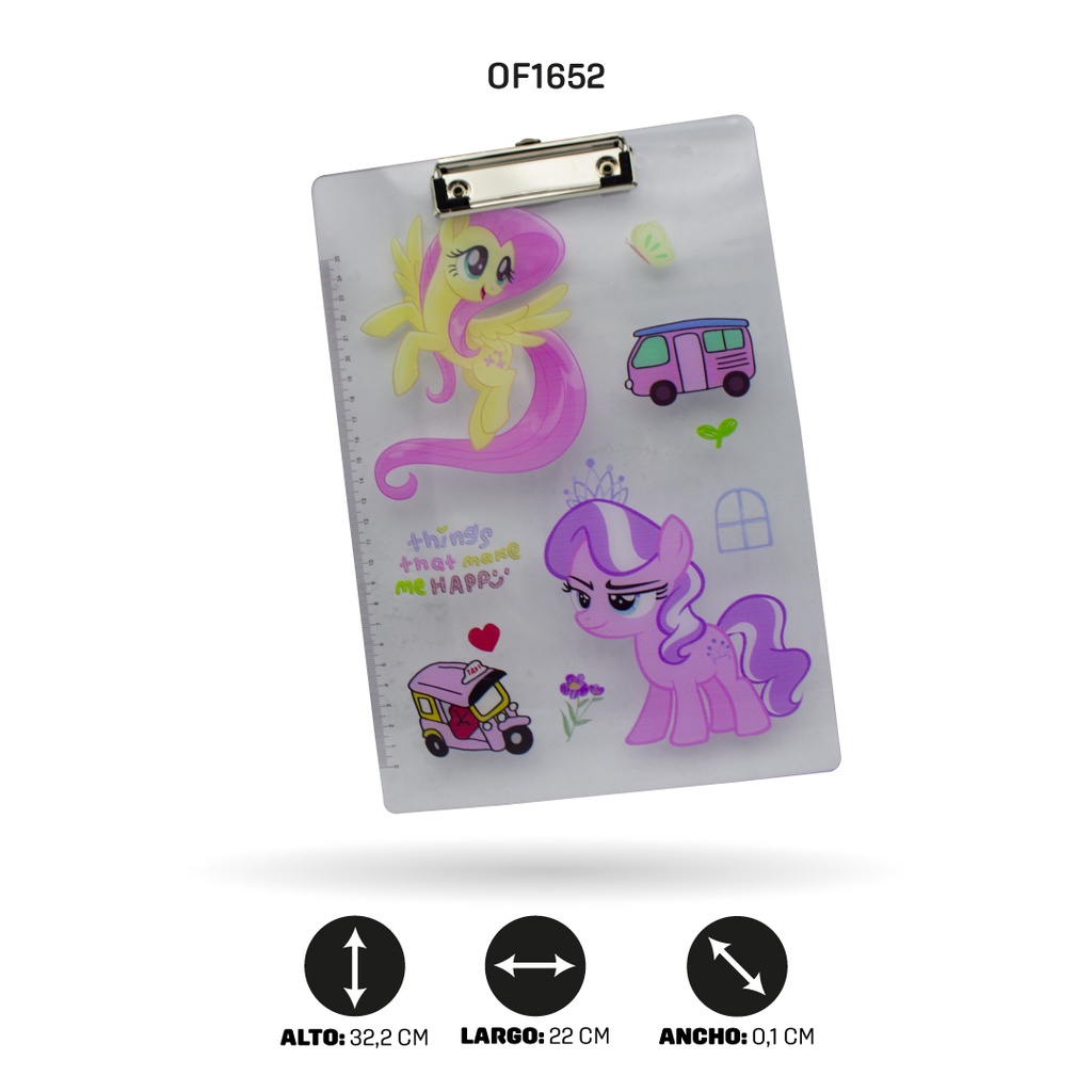 TABLA EN ACRILICO ESTAMPADA PONY-ASTRONAUTA 500-127/29