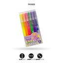 RESALTADOR 6 COLORES DISPLAY X 24