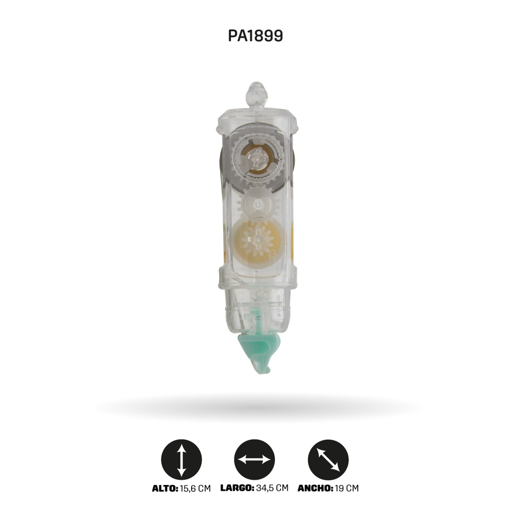 CINTA CORRECTORA 4 COLORES PASTEL +1 REPUESTO DISPLAY 24