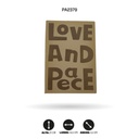 AGENDA LOVE AND SPACE TIPO CUERINA [PAC4756]