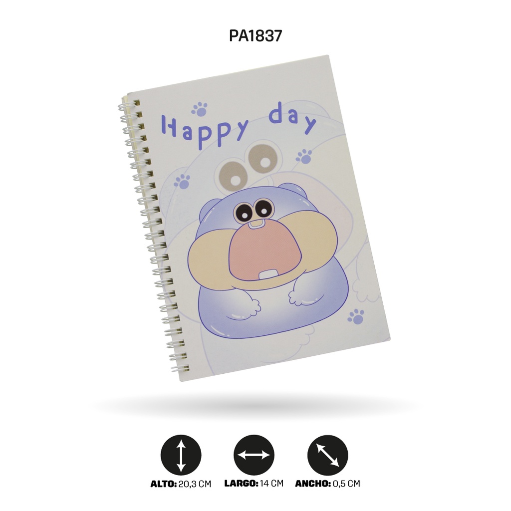 AGENDA XX-3212 GATICO, PATO, CASTOR Y HANSTER DISP X 12 [PAC4567]