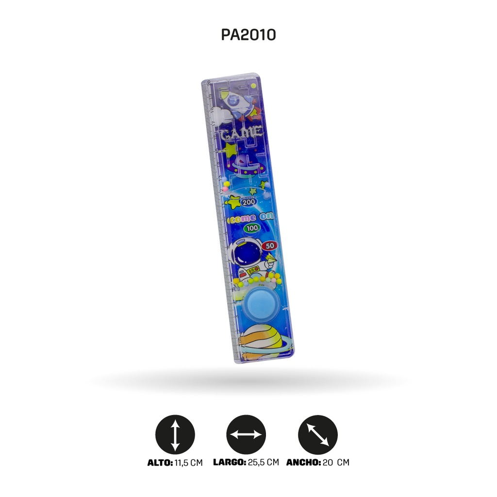 REGLAS BUNNYS, ASTRONAUTA, UNICORNIO XPM-3010-2/5/7/15 20CM DISPLX 24 [PAC4715]