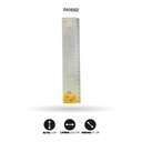 REGLAS ESCARCHADAS TRANSPARENTES TY-1654 DISP X 12[PAC4558]