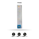 REGLAS ESCARCHADAS TRANSPARENTES TY-1654 DISP X 12[PAC4558]