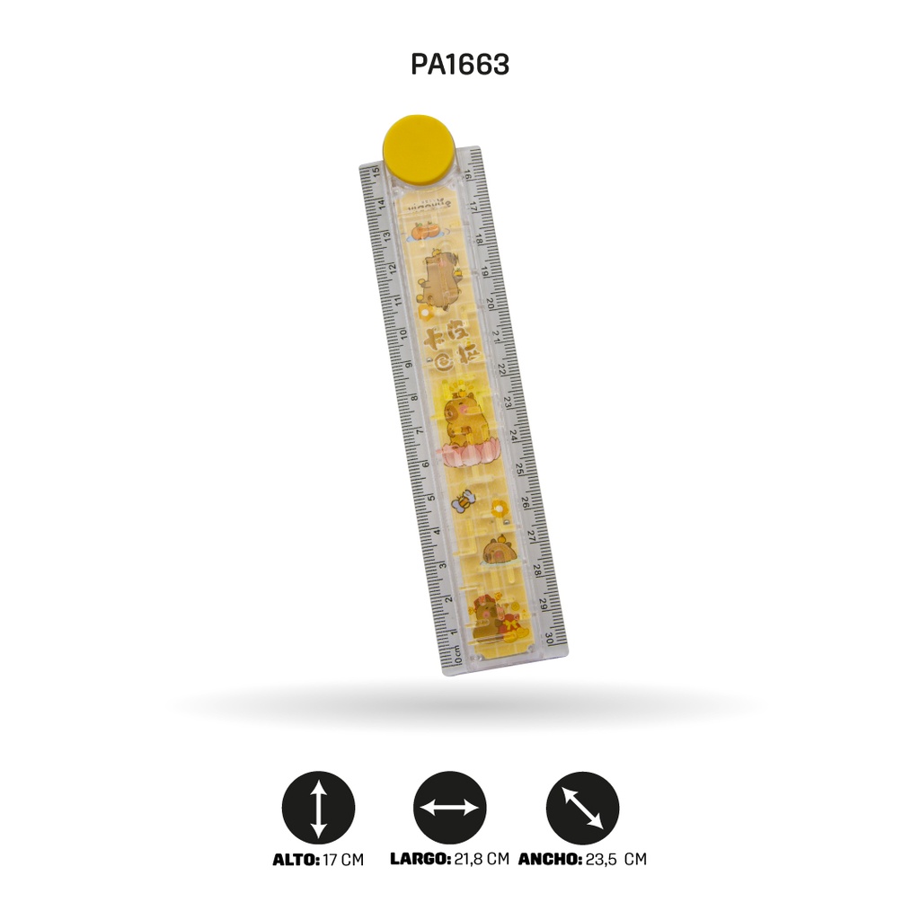 REGLA PLEGABLE DE CAPYBARA XX-0028 DISP X 24 [PAC4559]