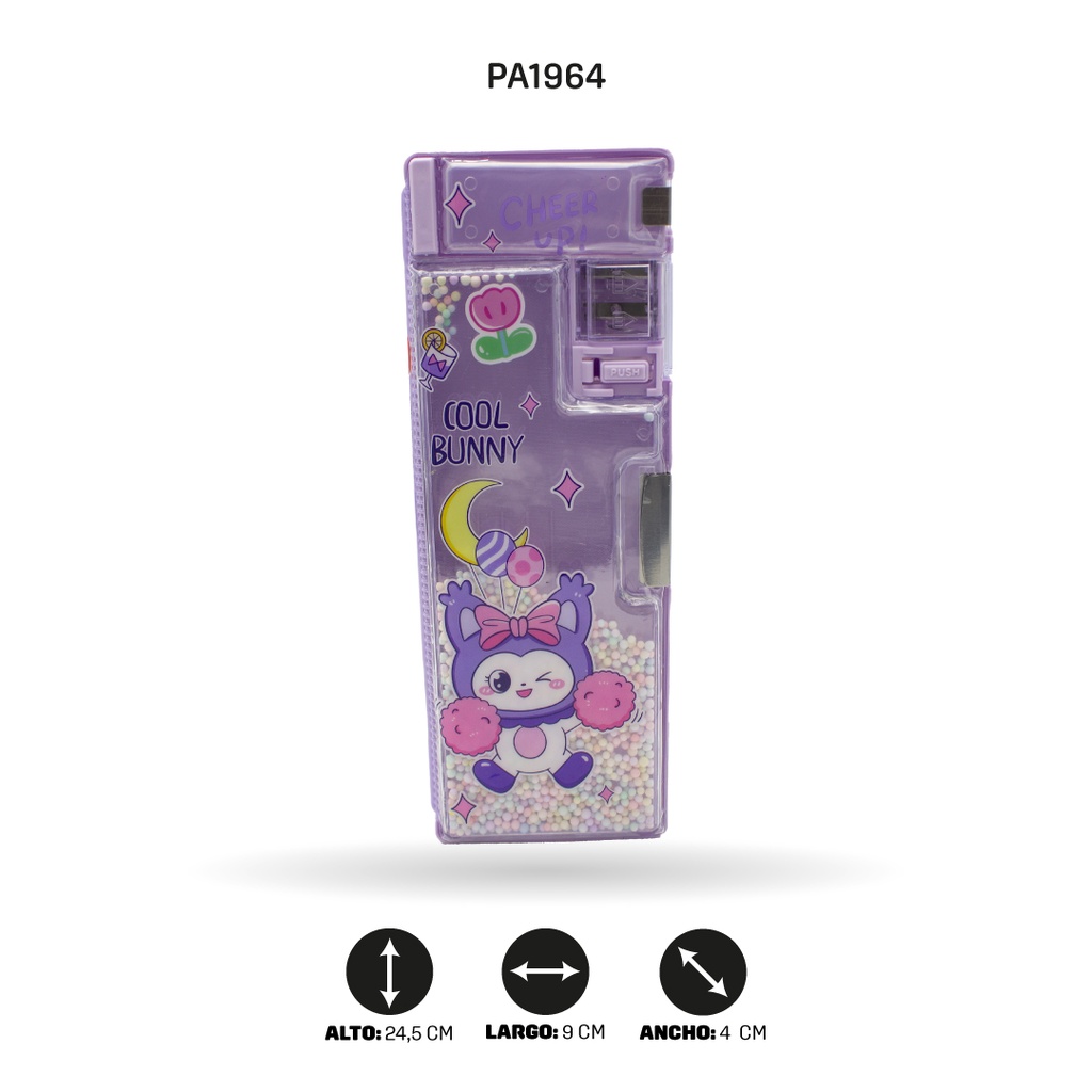 ESTUCHE MULTIFUNCIONAL ASTRONAUTA, CAPYBARA  Y CONEJO XPM-570-5/2/1 [PAC4697]