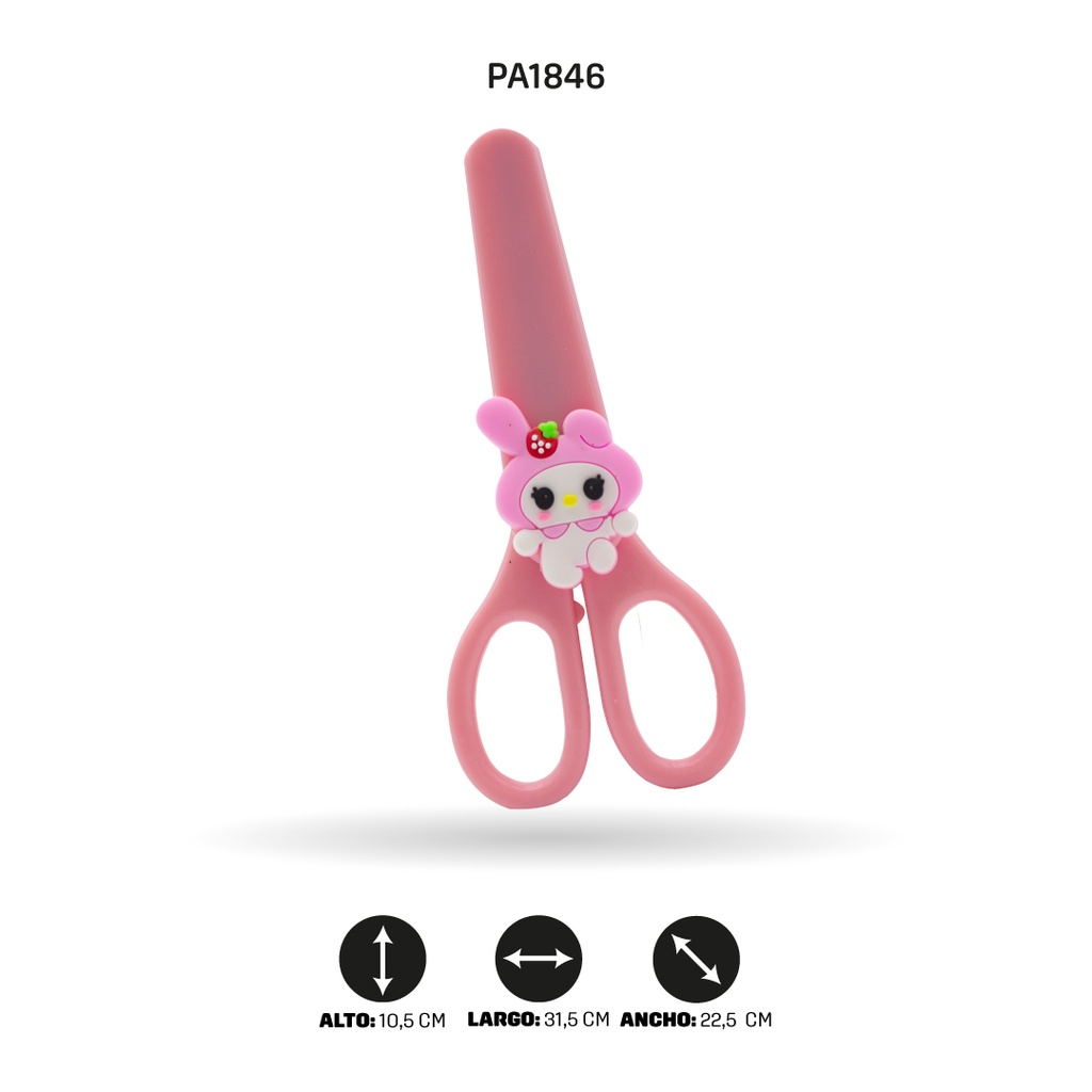 SET DE TIJERA + PEGANTE 9230 3 MOTIVOS DISPL X 18[PAC4589]
