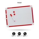 TABLERO CON BORRADOR Y MARCADOR 25x35 [PAC4732]