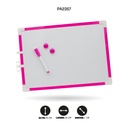 TABLERO CON BORRADOR Y MARCADOR 25x35 [PAC4732]