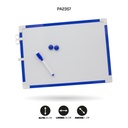 TABLERO CON BORRADOR Y MARCADOR 25x35 [PAC4732]