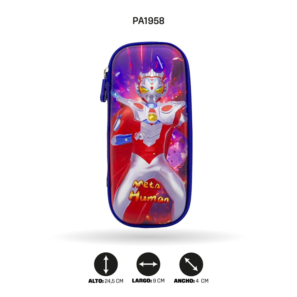 ESTUCHE MULTIFUNCIONAL ROBOT, ASTRONAUTA, CAPYBARA Y CONEJO XPM-2069-5/1/2/6 [PAC4692]