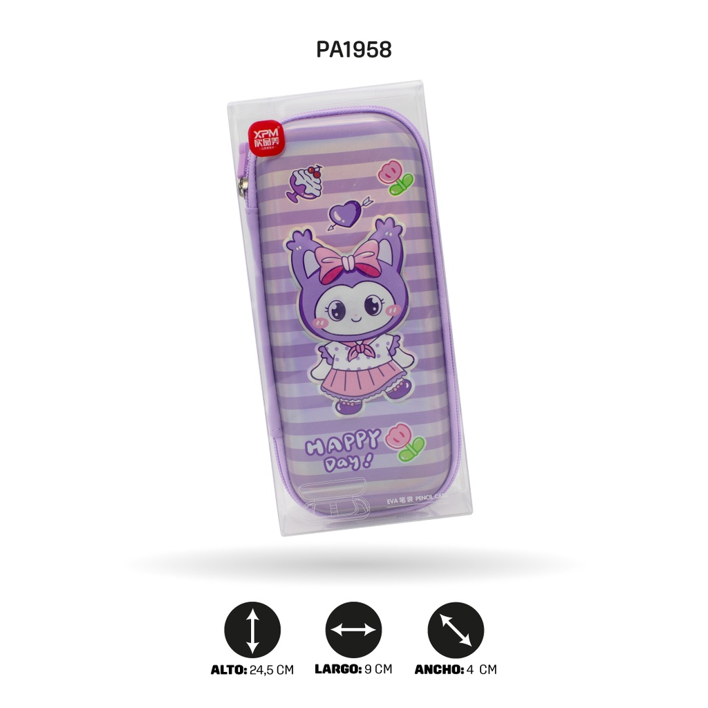 ESTUCHE MULTIFUNCIONAL ROBOT, ASTRONAUTA, CAPYBARA Y CONEJO XPM-2069-5/1/2/6 [PAC4692]