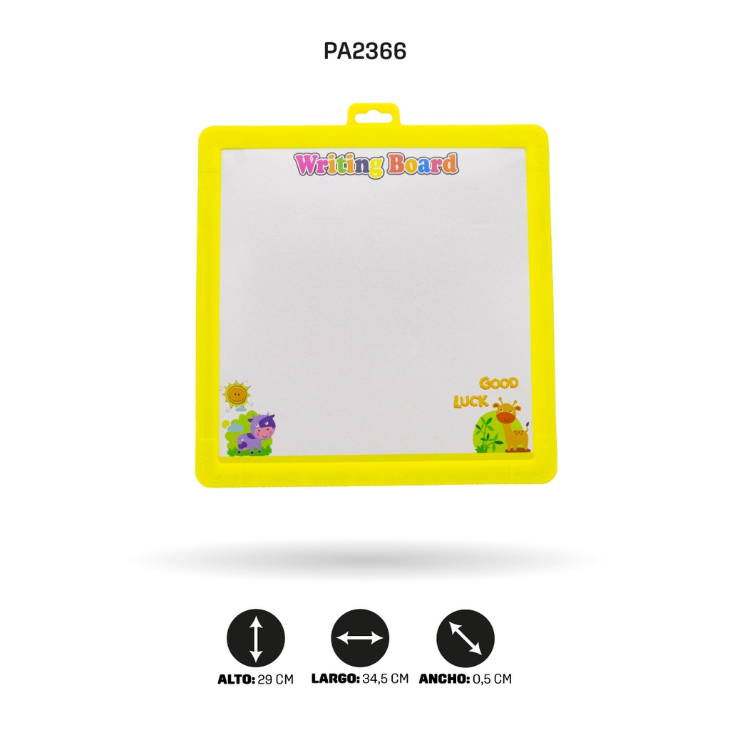 TABLERO CON DARDOS COLOR NEÓN 4 MOTIVOS 902F  [PAC4743]