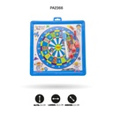TABLERO CON DARDOS COLOR NEÓN 4 MOTIVOS 902F  [PAC4743]