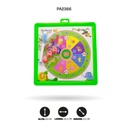 TABLERO CON DARDOS COLOR NEÓN 4 MOTIVOS 902F  [PAC4743]