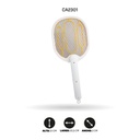 RAQUETA MATA MOSCOS ABATIBLE, RECARGABLE LTD-658 [PAC4461]