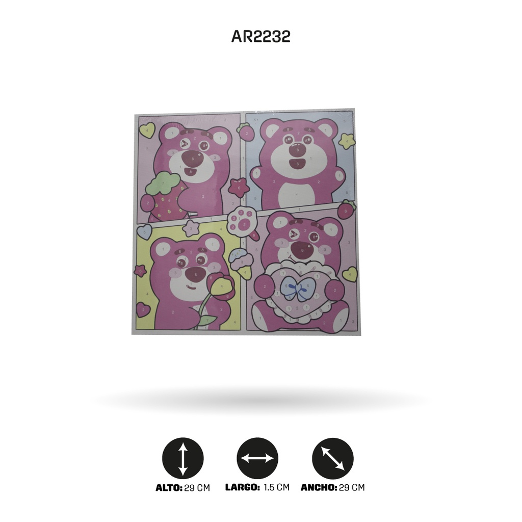 LIENZO DE DIBUJOS EN COLORES  [PAC4514]