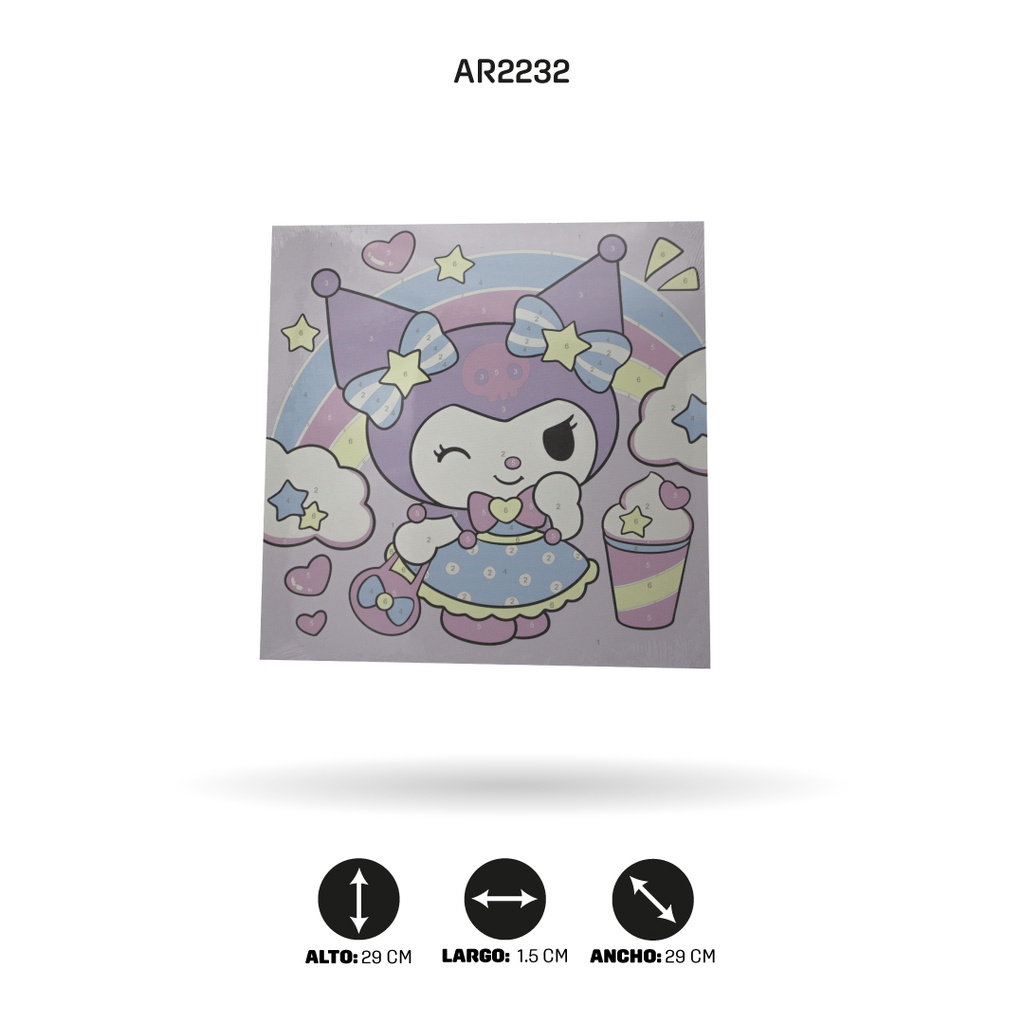 LIENZO DE DIBUJOS EN COLORES  [PAC4514]