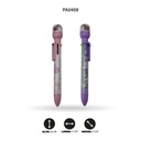 BOLIGRAFO 6 COLORES QM-912 CON SELLO [PAC4581]