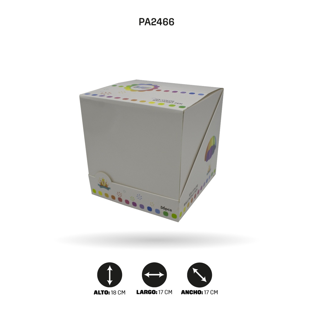 BOLIGRAFO 6 COLORES QM-916 CON SELLO [PAC4583]