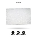 INDIVIDUAL DE MESA RECTANGULAR PLATEADO x12 [PAC5292]