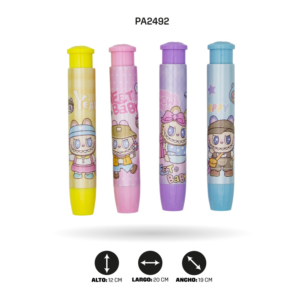 BORRADOR CON MOTIVO DE GATO, 4 MOTIVOS BD-6210 [PAC4633]