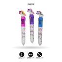 BOLIGRAFO DE UNICORNIO MINA DE 10 COLORES QM-910 DISPLEY X36 UND [PAC4580]