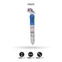 BOLIGRAFO DE UNICORNIO MINA DE 10 COLORES QM-910 DISPLEY X36 UND [PAC4580]