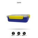 LONCHERA INFANTIL EN ACERO INOXIDABLE 4 COLORES 886 SIN IMPRESION [PAC4798]