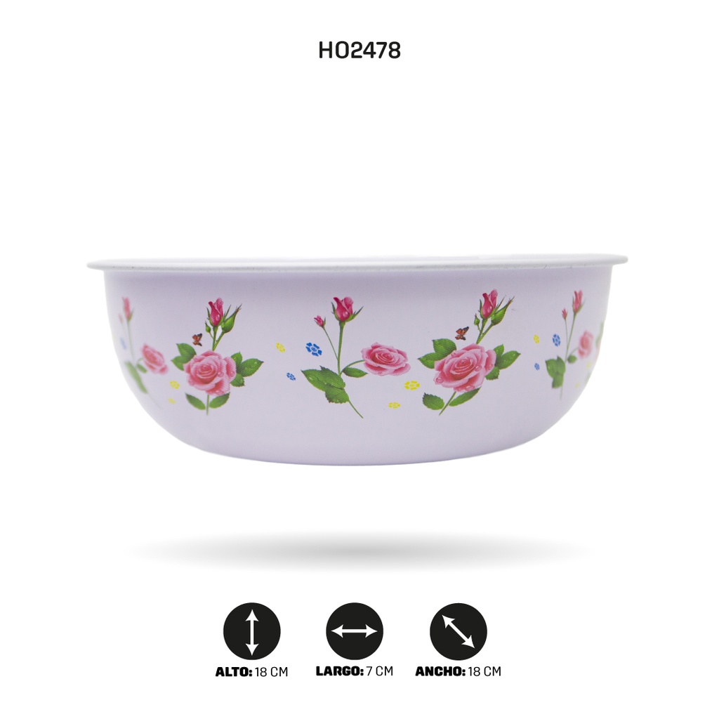 JUEGO DE RECIPIENTES ESMALTADO X5pcs [PAC5329]