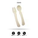 LONCHERA DE ACERO INOXIDABLE, 4 MOTIVOS 882 [PAC4796]