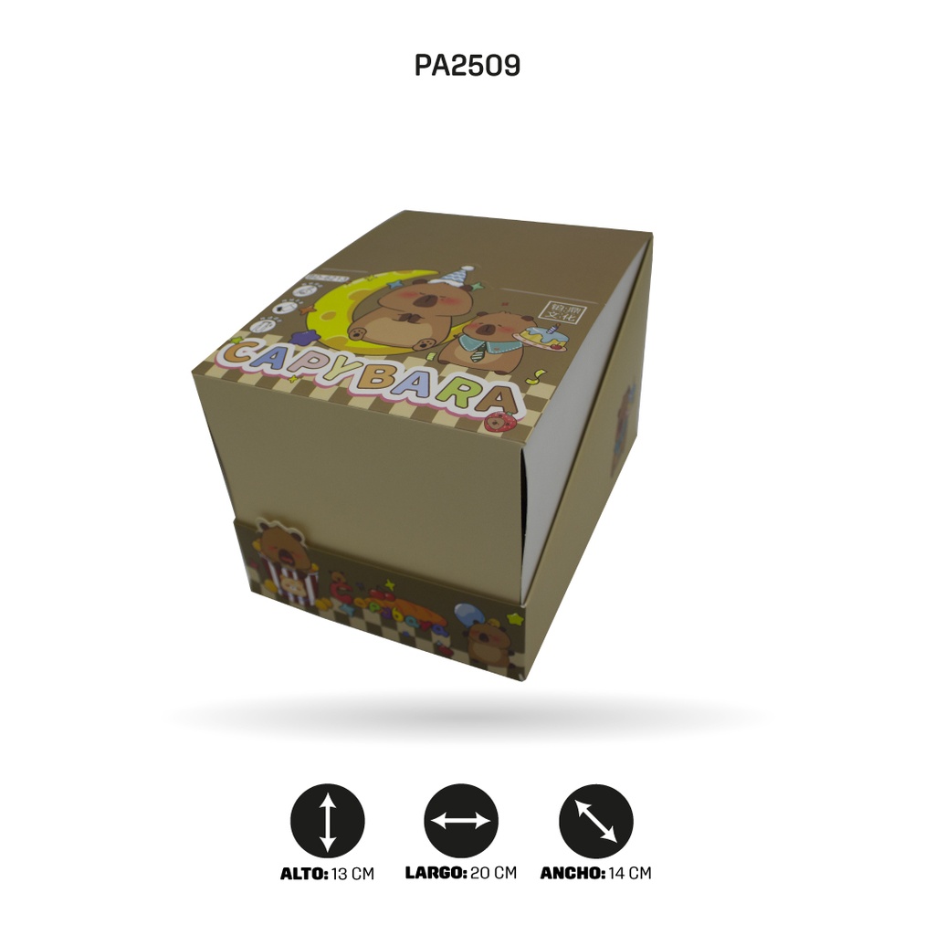 BORRADOR CAPYBARA 4 COLORES BD-6213 [PAC4634]