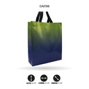 BOLSA CON AGARRADERA COLOR DEGRADADO 30x40x10CM [PAC5168]