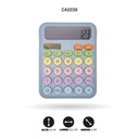 CALCULADORA SOLAR COLOR PASTEL KARUIDA KK-2280 [PAC5356]