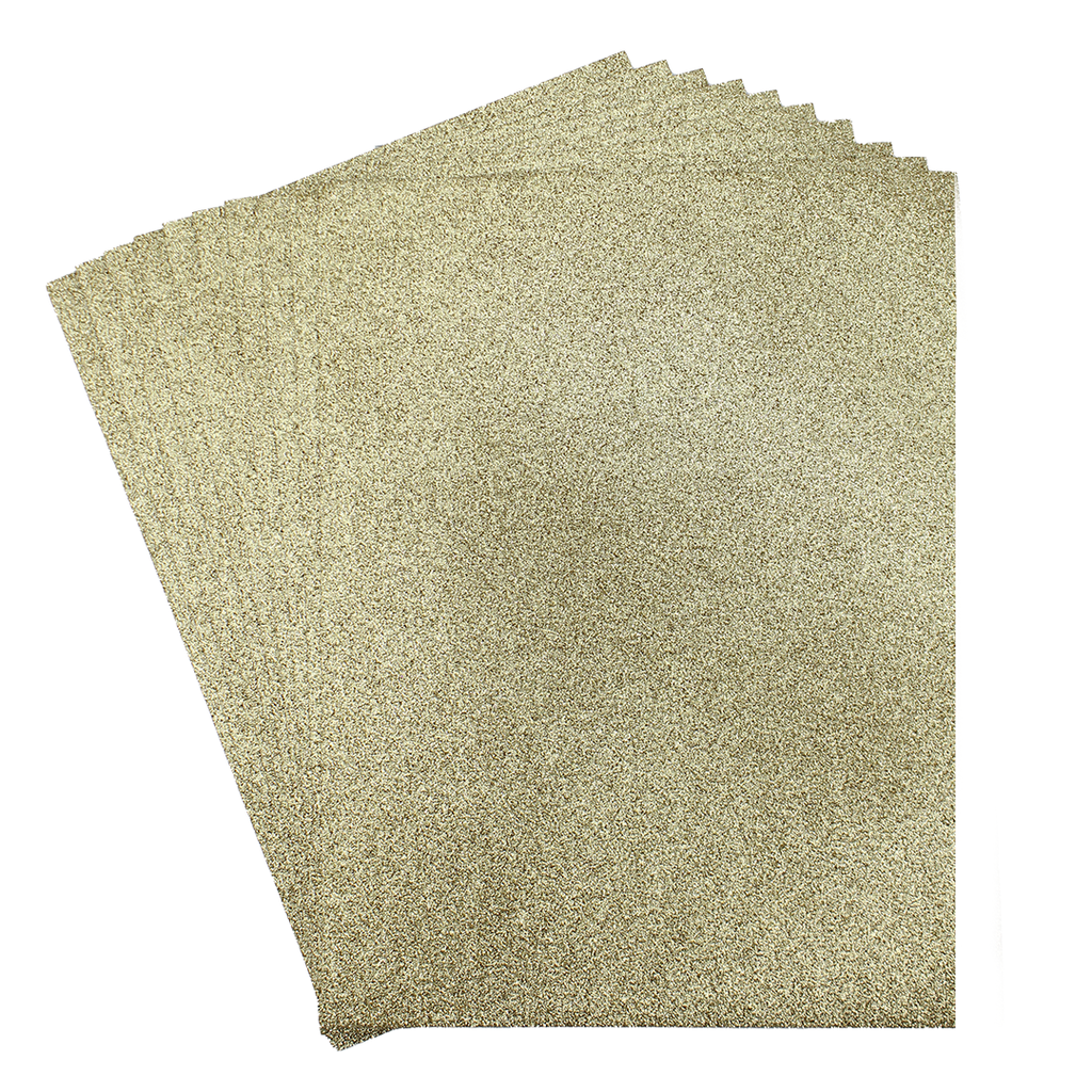 FOAMY CARTA AH ROYAL ESCARCHADO CHAMPAGNE (NARANJA)  X 10 UNDS [AH11102115]