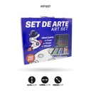 SET DE ARTE MALETA CON MARCADORES ACRILICOS 150PCS [PAC5403]