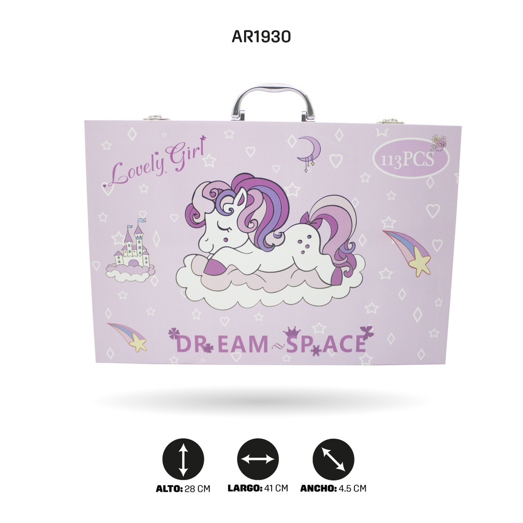 SET DE ARTE MALETA 113PCS [PAC5401]