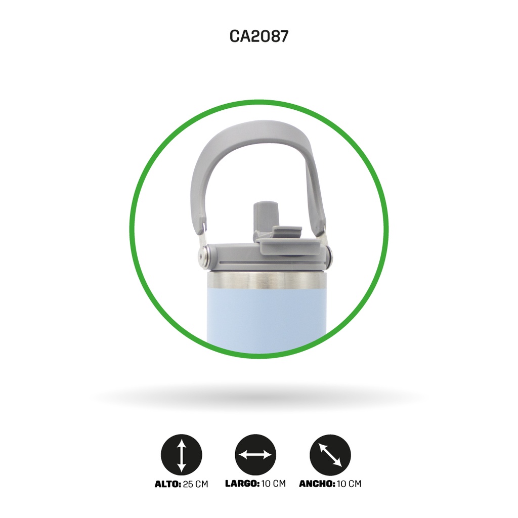 TERMO PARA CARRO FRIO Y CALIENTE O TERMICO 900ML 3 COLORES [PAC4296]