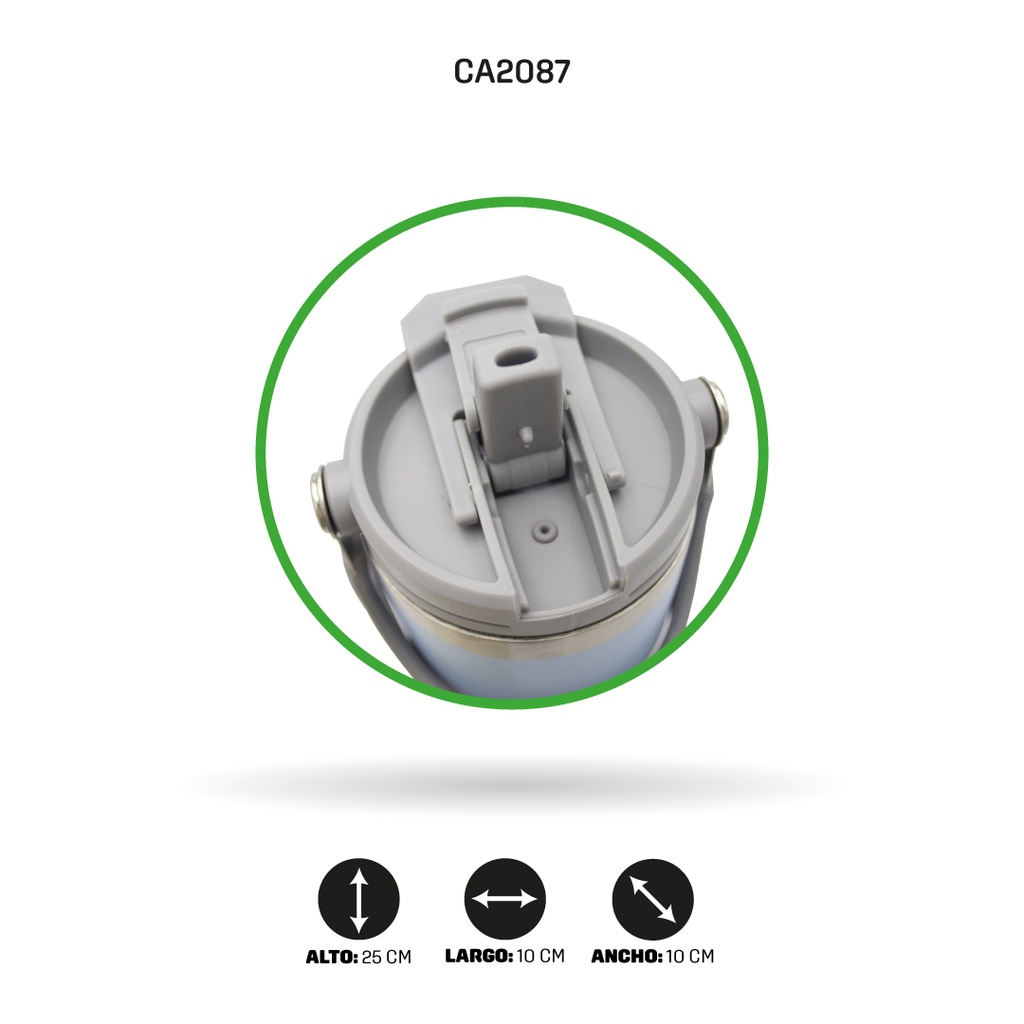 TERMO PARA CARRO FRIO Y CALIENTE O TERMICO 900ML 3 COLORES [PAC4296]