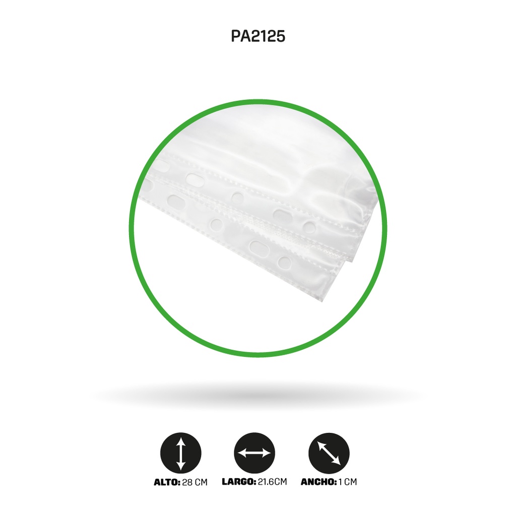 BOLSILLO  CATALOGO AHROYAL CARTA TRANSPARENTE 100UND 3MIC [PAC4782-2125]