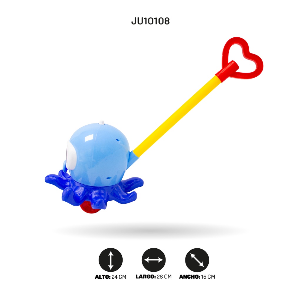 PULPO CON MÚSICA DE ARRASTRE PARA BEBÉ [788]