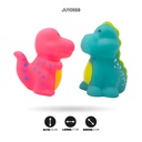 JUEGO DE CINCO DINOSAURIOS DE VINILO [SDH0045]