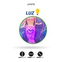 SIRENA CLARA DE 11 PULGADAS CON BARBIE SIRENITA Y GLOBOS [02023D]