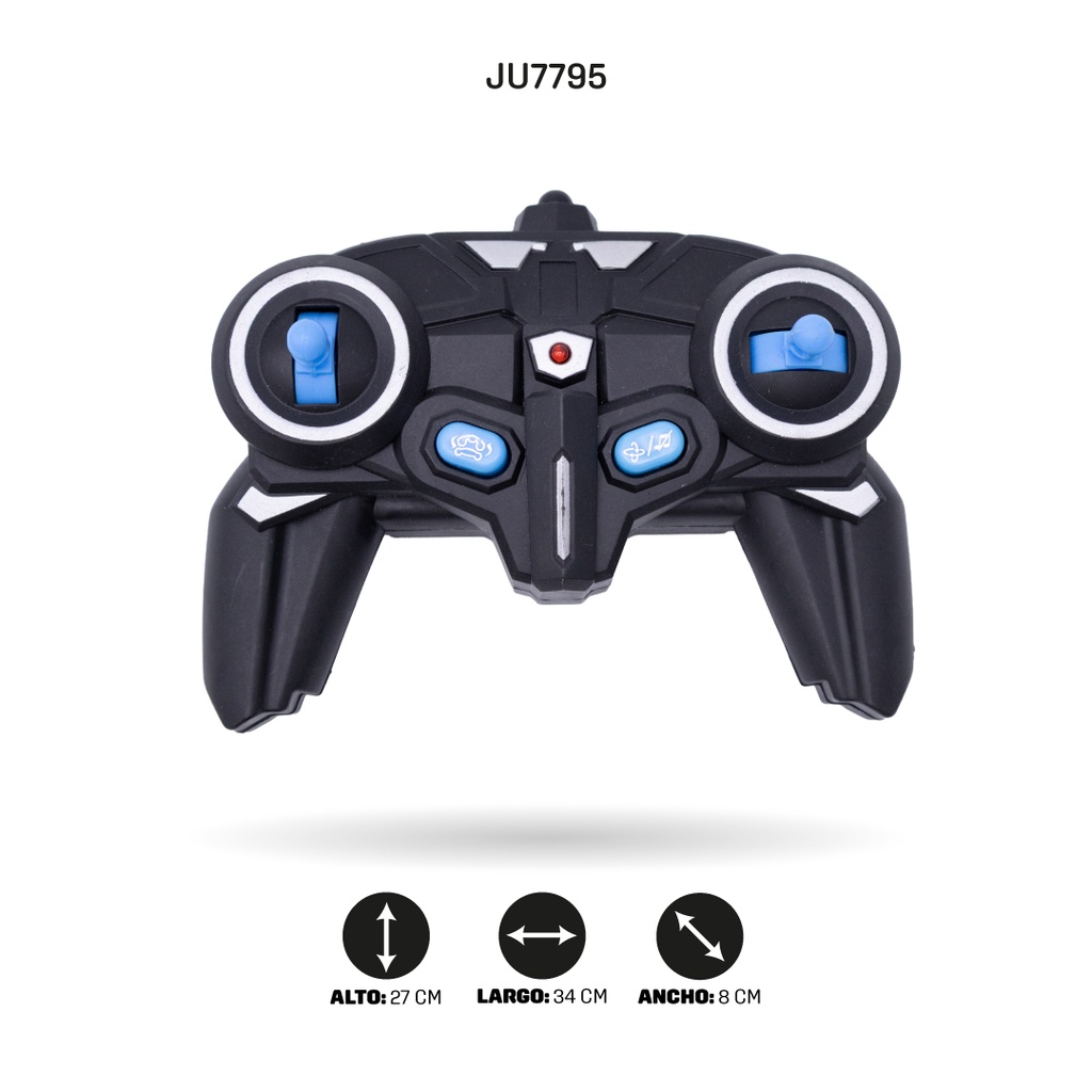 COCHE ACROBACIAS RADIOCONTROL 2,4 G CON CABLE USB [771-1]