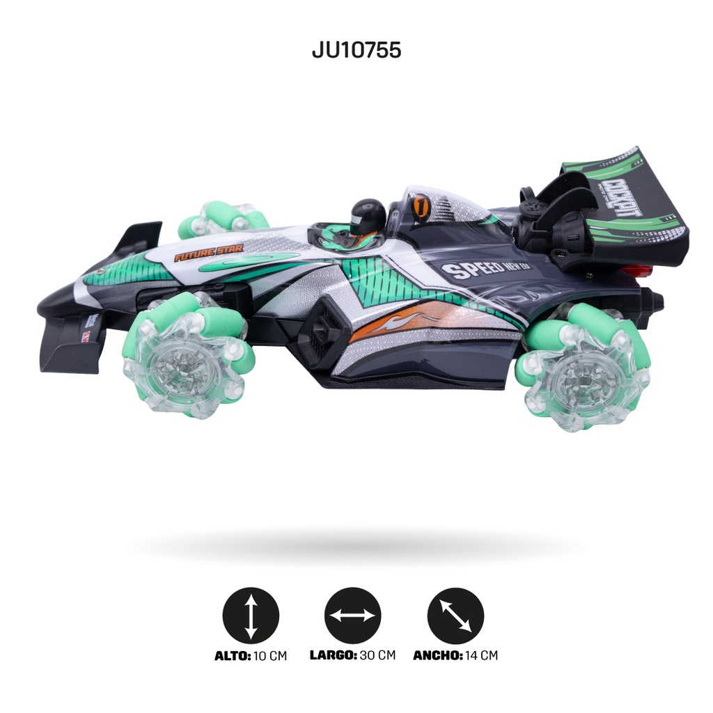 COCHE DE FORMULA RADIOCONTROL, CON LINEA USB [680-1]