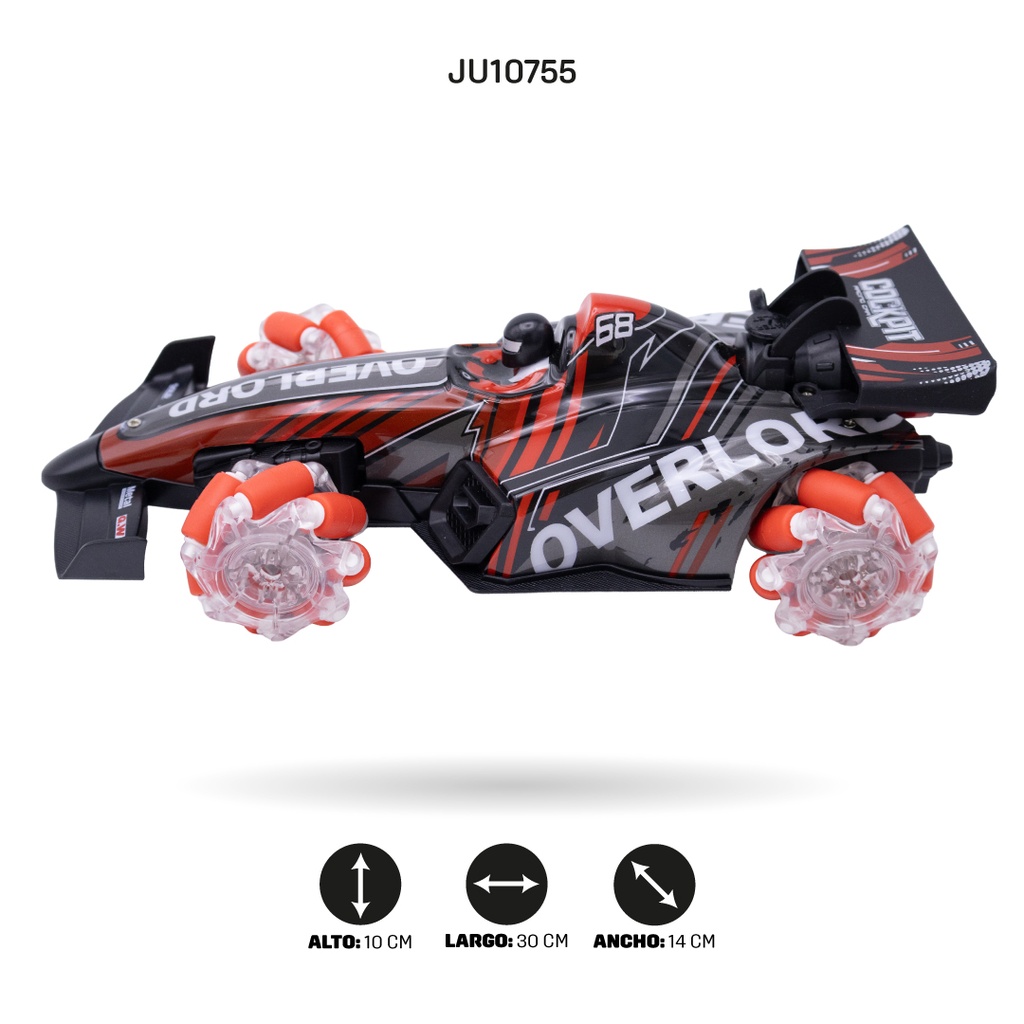 COCHE DE FORMULA RADIOCONTROL, CON LINEA USB [680-1]