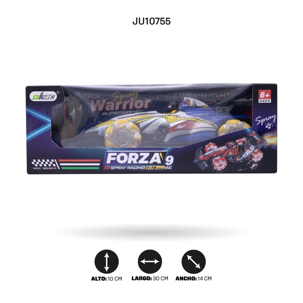 COCHE DE FORMULA RADIOCONTROL, CON LINEA USB [680-1]